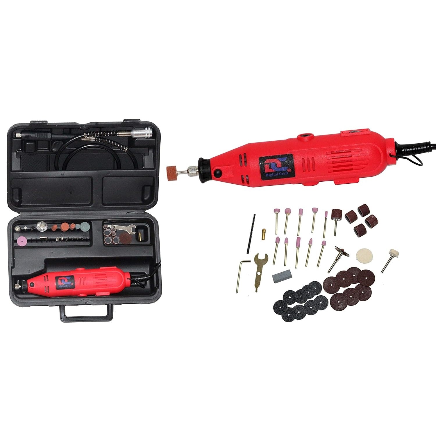 40-Pieces Multifunctional Mini Rotary Die Grinder Kit