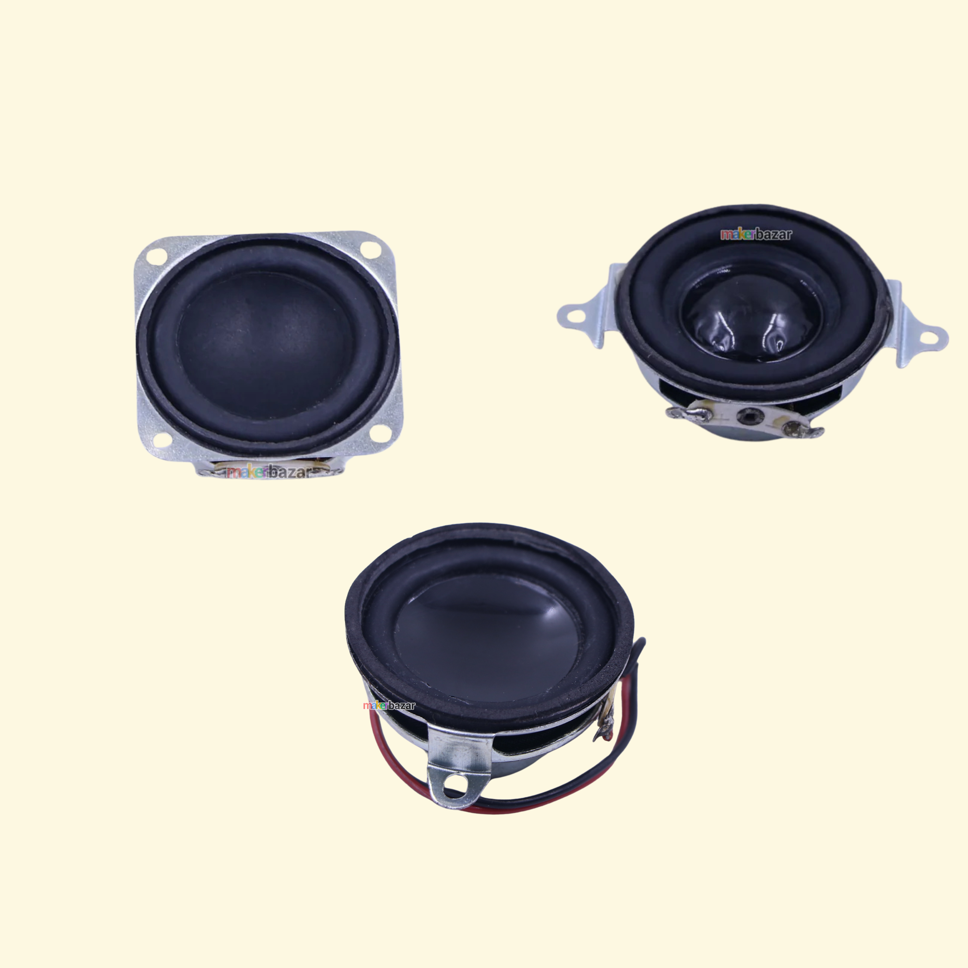 40mm 1.5-Inch Internal Magnet Speaker With Frame