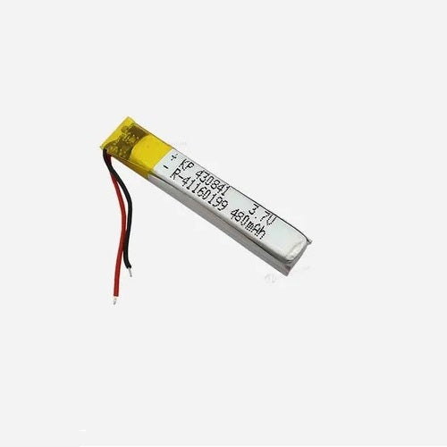 KP: 3.7V 480mAh Lipo Battery - Single Cell Lithium Polymer Battery