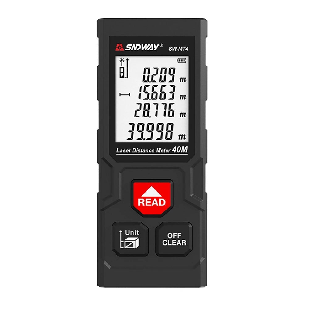 SW-MT4 40M Laser Distance Meter – High Precision Infrared Rangefinder