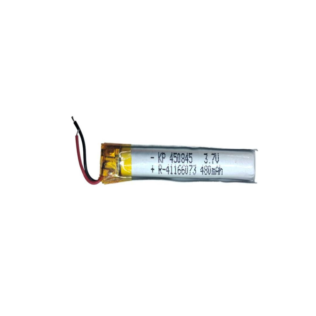 KP: 3.7V 480mAh Lipo Battery - Single Cell Lithium Polymer Battery