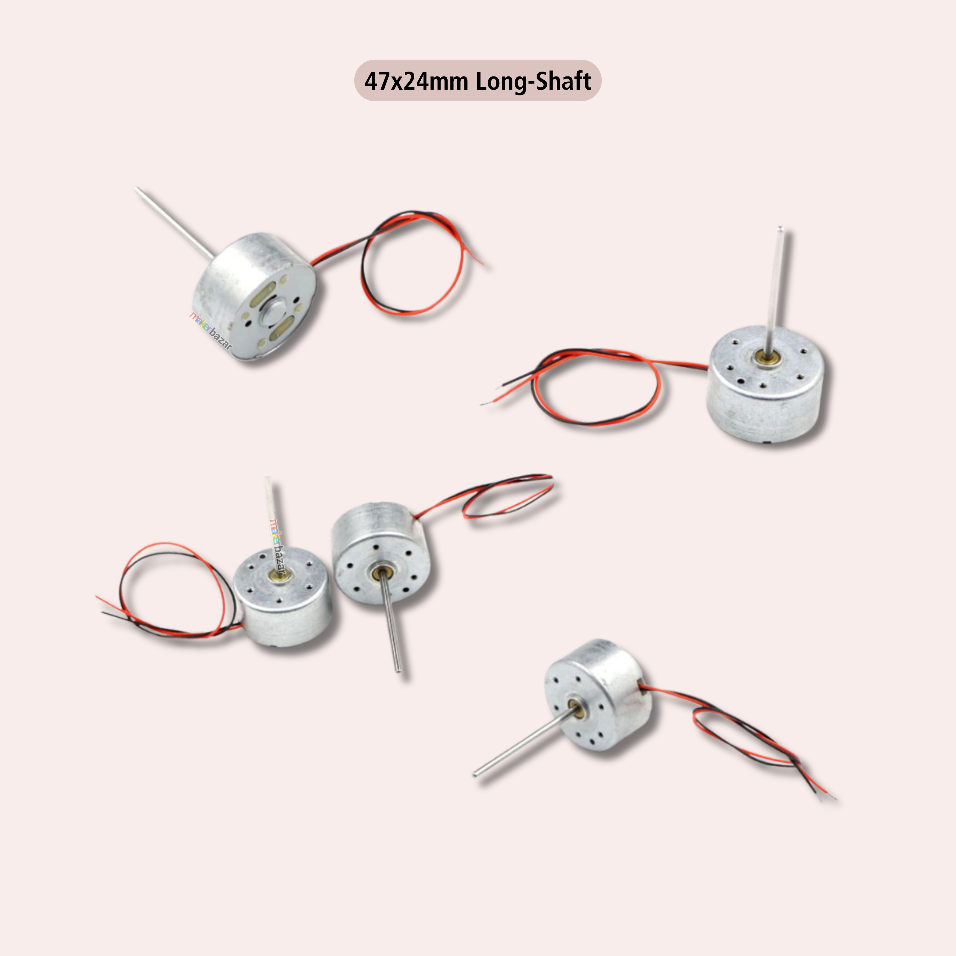 3V-12V DC Mini Flat Cylinder CD Motor