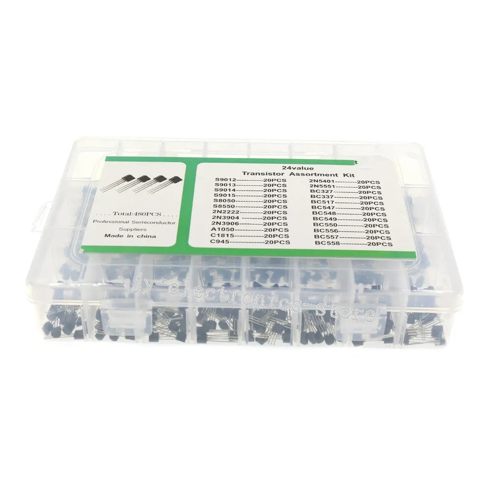 General Purpose PNP NPN Transistors Assortment Kit