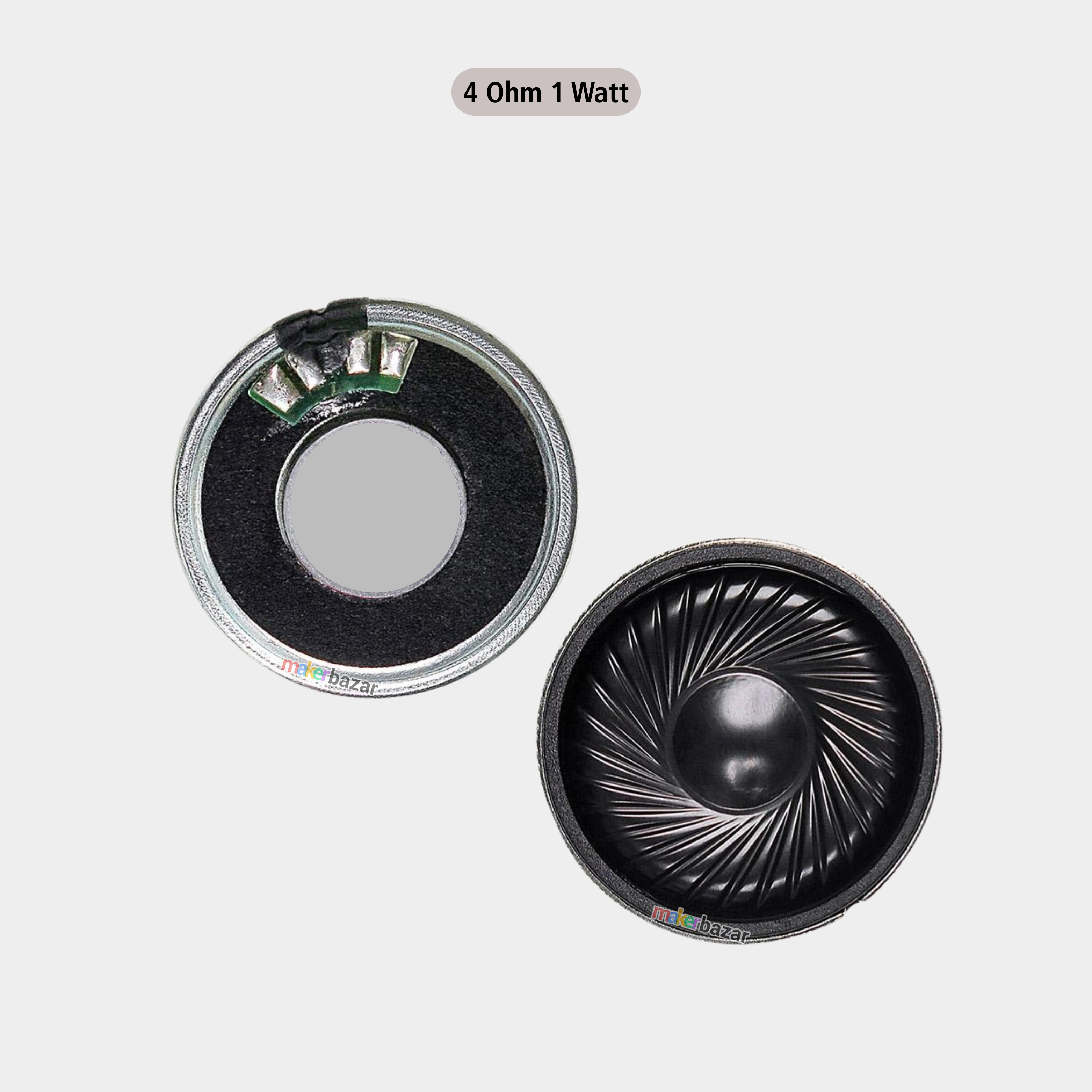 26mm Mini Toy Speaker Metal-Shell Internal Magnet