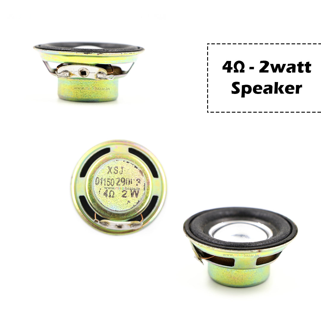 40mm 4-ohm Speaker Aluminum Shell Internal Magnet 1.6inch