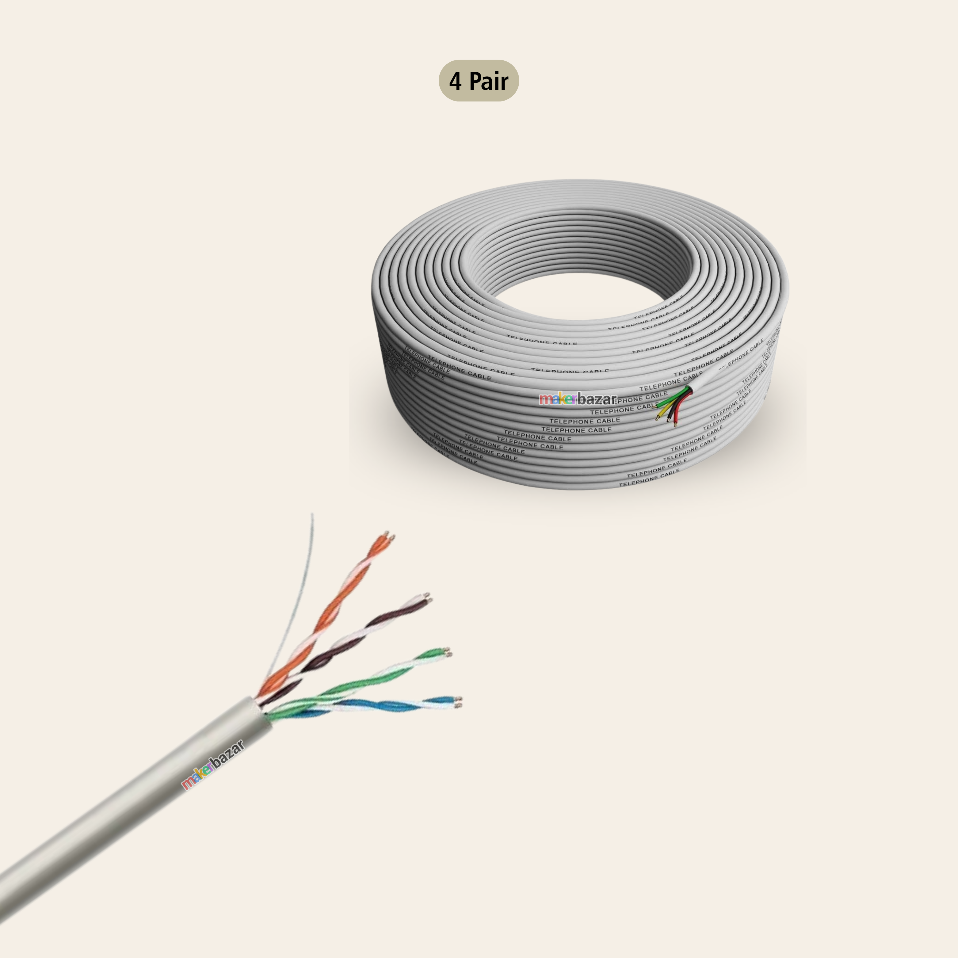 Telephone Connection Line Cable Roll