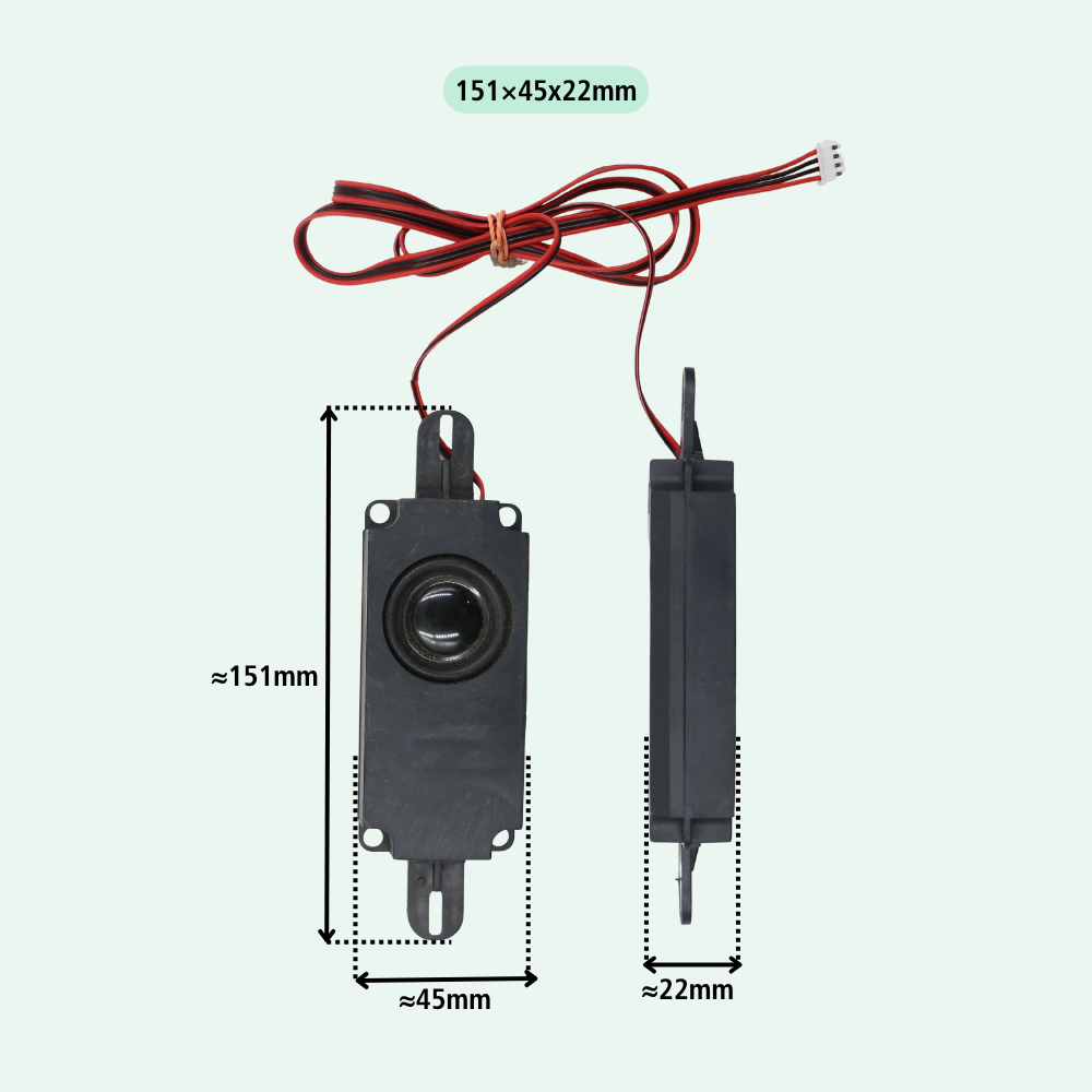4Ω 5W LED/LCD/OLED LAPTOP & TV Speakers -REFURBISHED