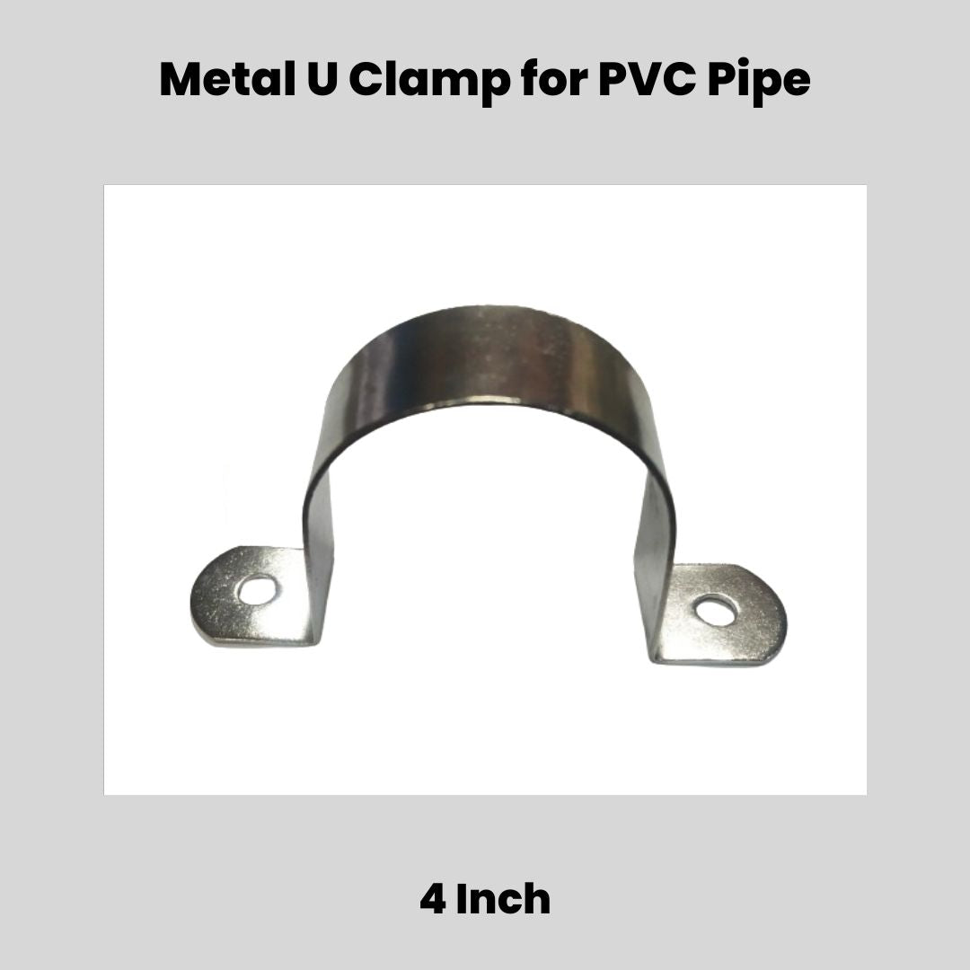 Metal U Clamp for PVC Pipe