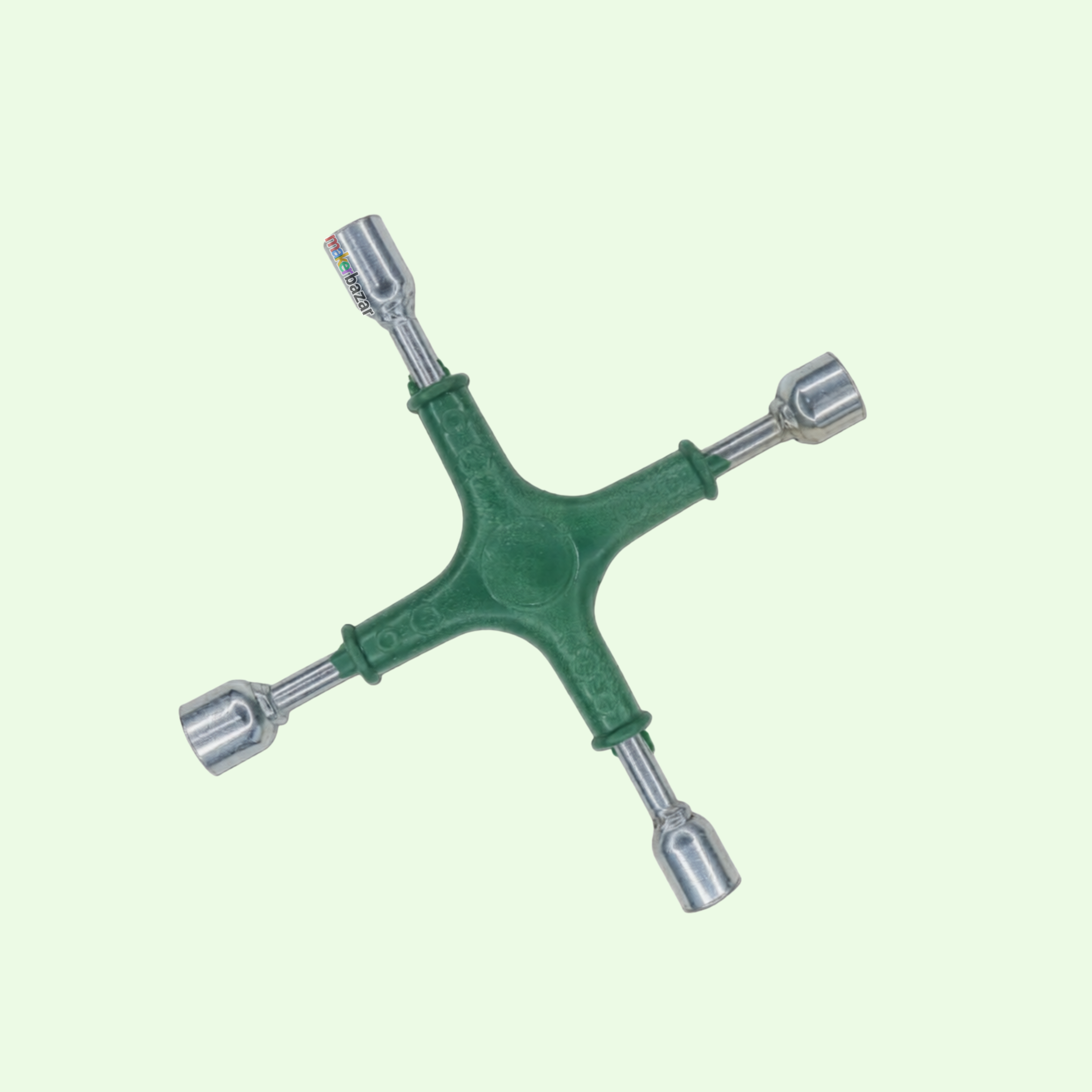 Generic: 4-Way Cross Wheel Spanner Car Wheel Wrench