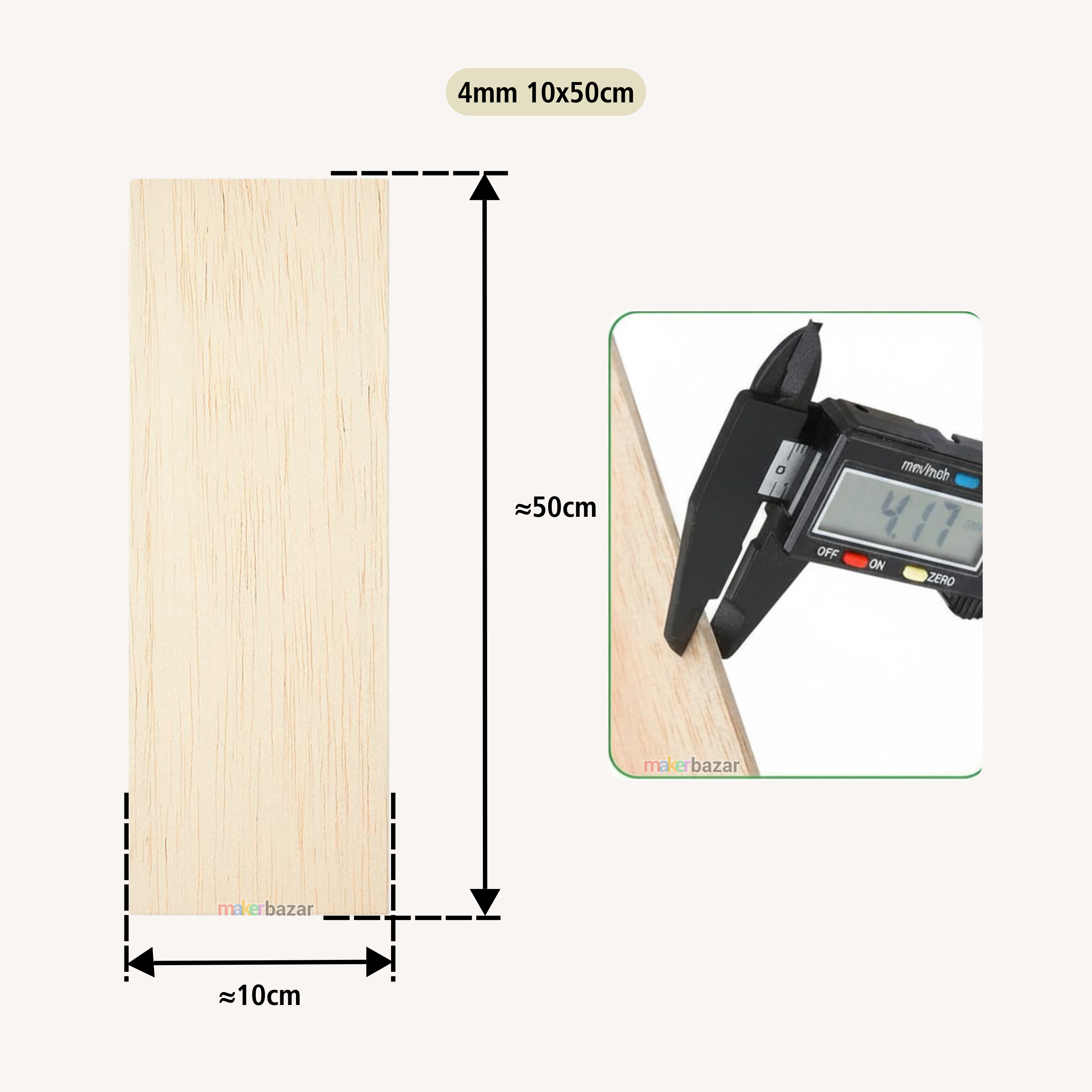 Cheap Generic A Grade Balsa Wood Sheet