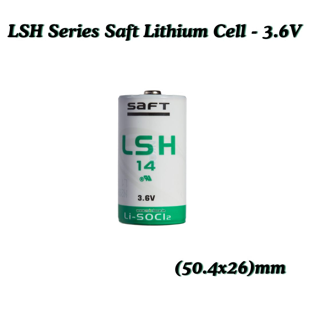 3.6V LS & LSH Series Saft Lithium Cell