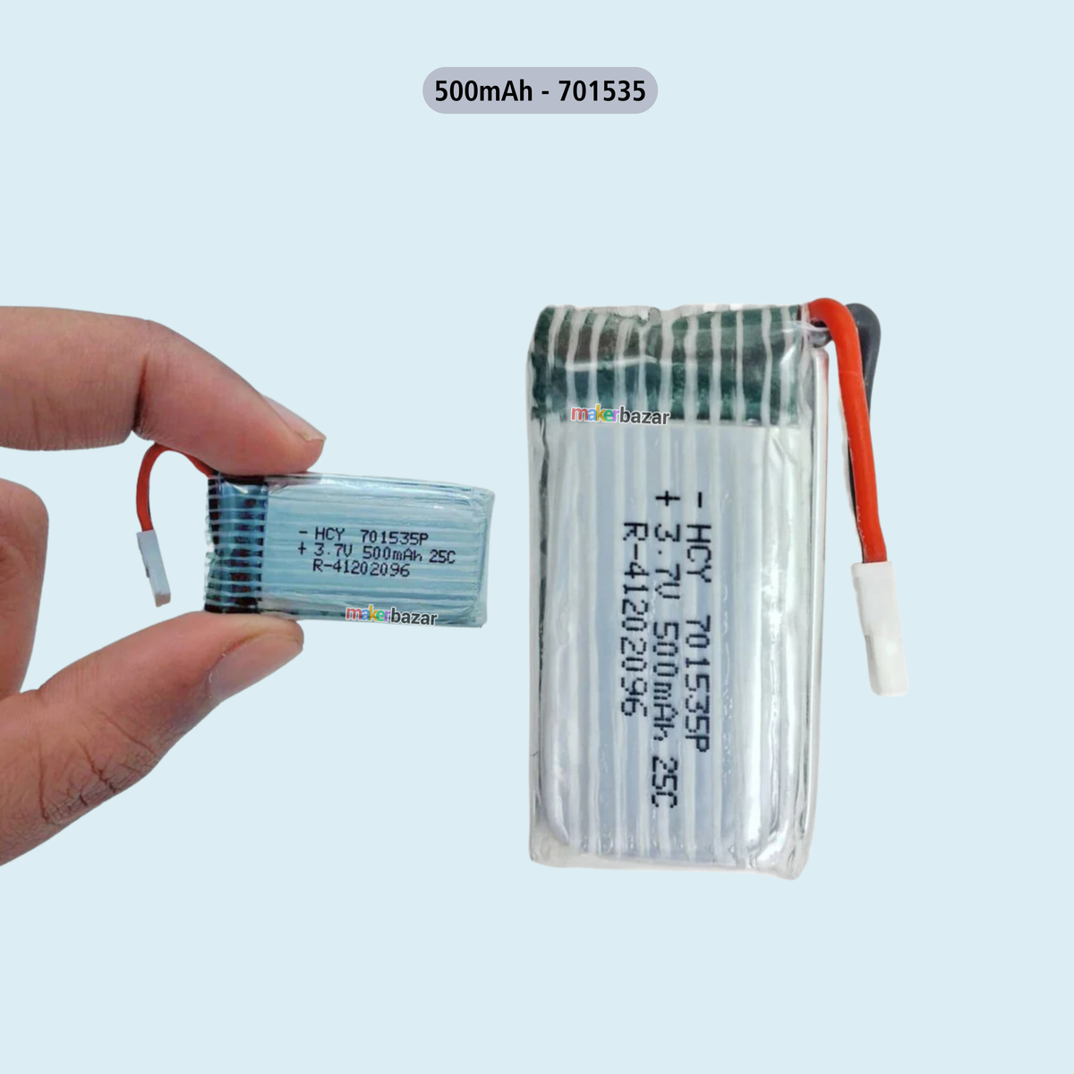 KP: Drone LiPo Batteries 3.7V Rechargeable Battery for Mini RC Aircraft, Quadcopters