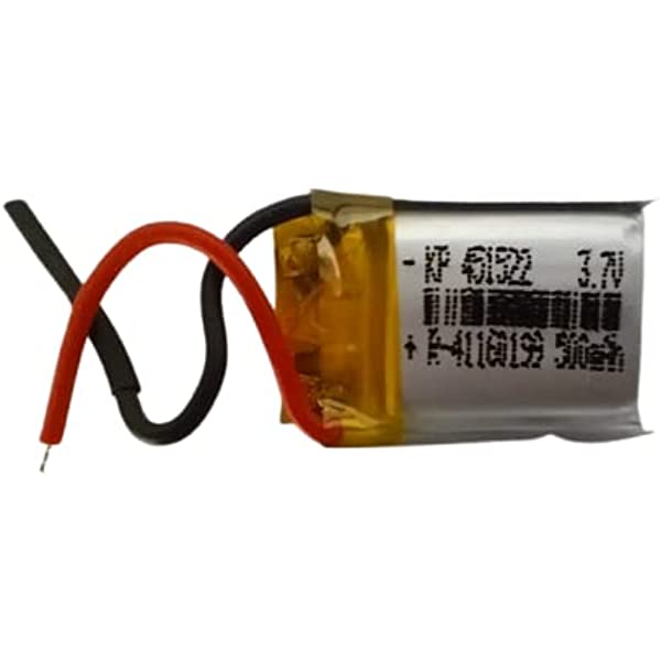 KP: 3.7V 500mAh Lipo Battery - Single Cell Lithium Polymer Battery