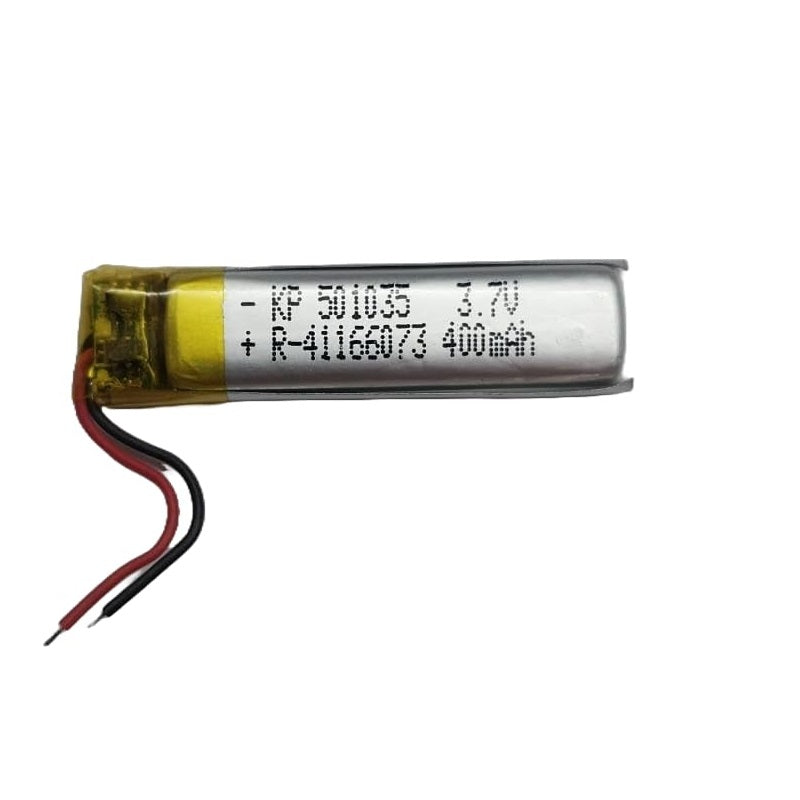 KP: 400mAh Lipo Battery - Single Cell 3.7V Lithium Polymer Battery