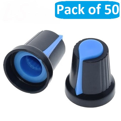 Knob-205 Plastic Potentiometer Knob 6mm With Buffer