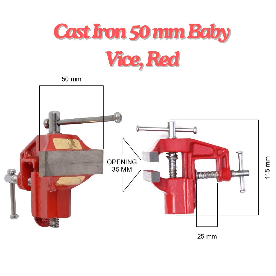 Cast Iron Baby Vice Multi Vise Tool for Table/Bench