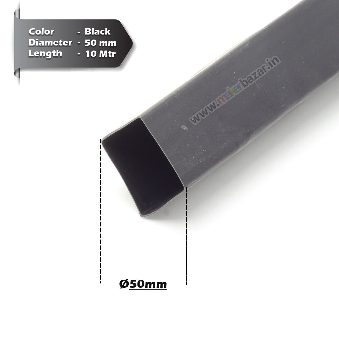 Black Heat Shrink Sleeve Tube For Wire Protection