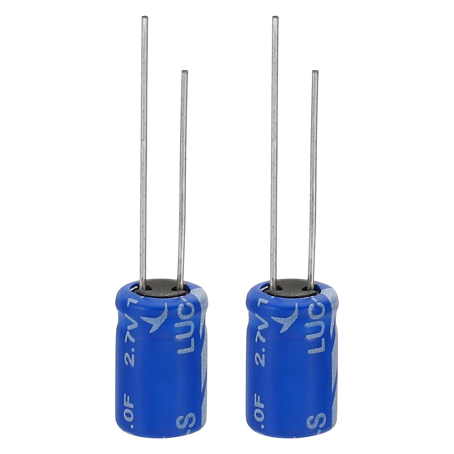2.7V Super Capacitor 1F to 400F Through Hole General Purpose Capacitors