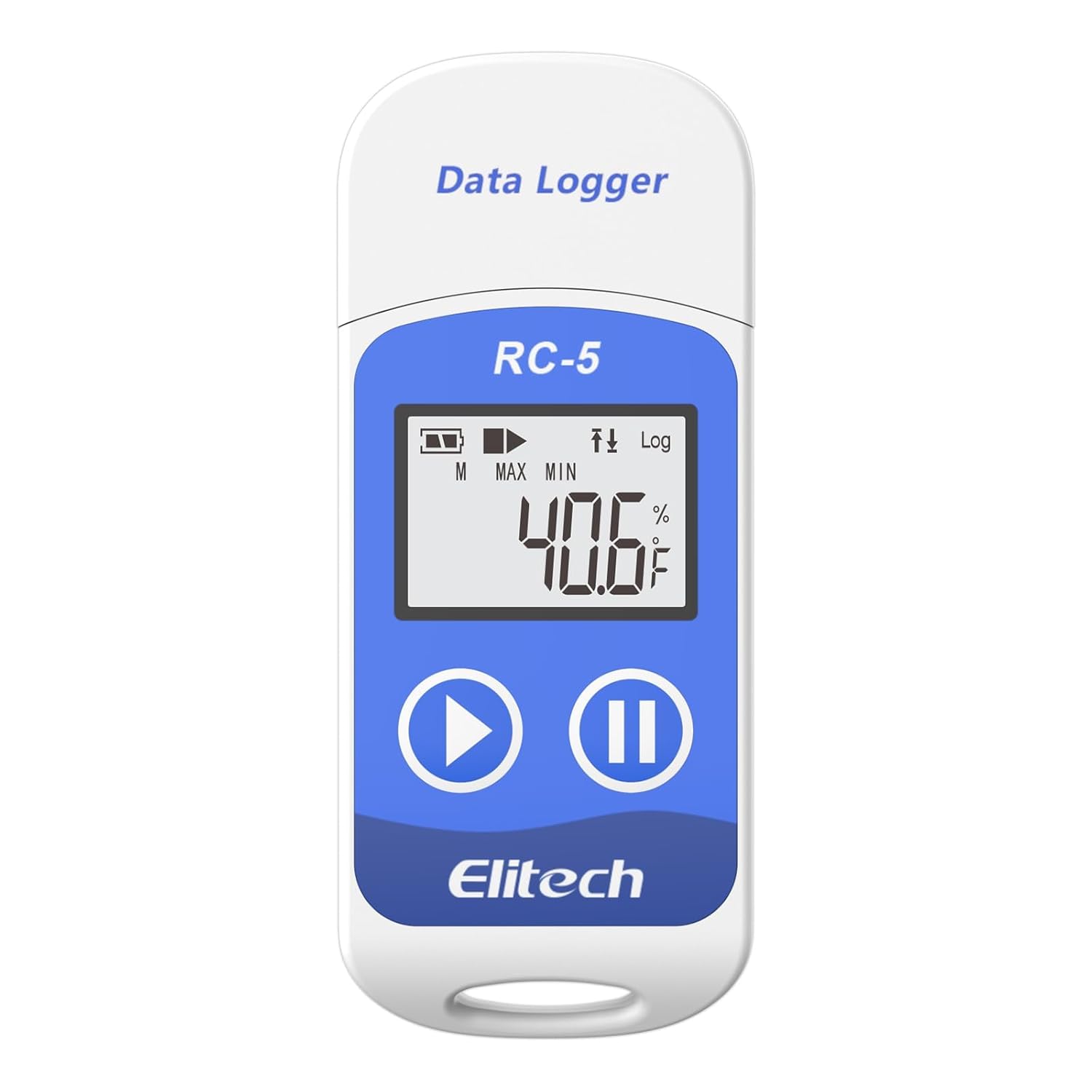 Elitech RC-5 Plastic 32000 Points High Accuracy USB Temperature Data Logger Recorder