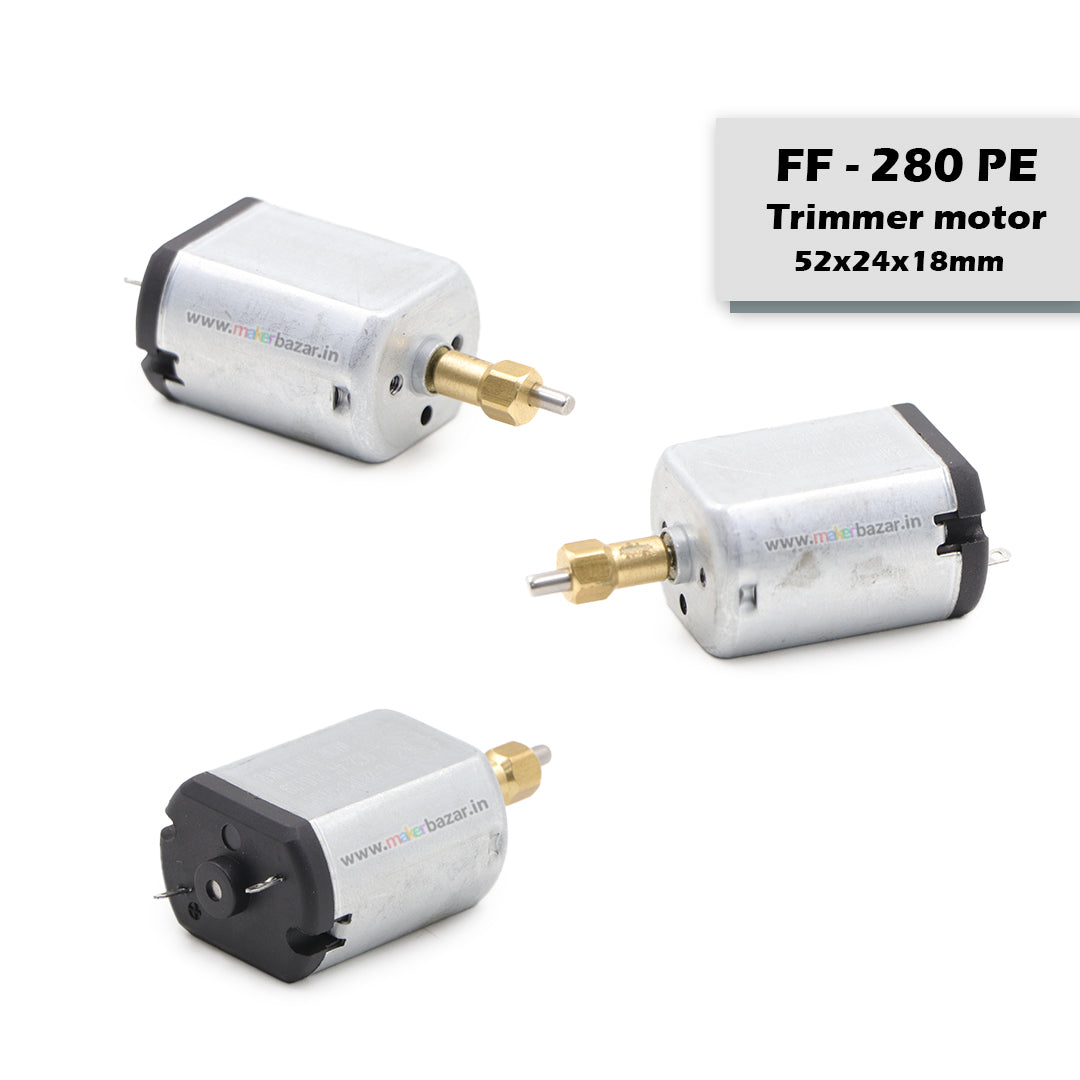FE-280PC Hair Clipper/Trimmer/Shaver DC Motor ~52x24x18mm