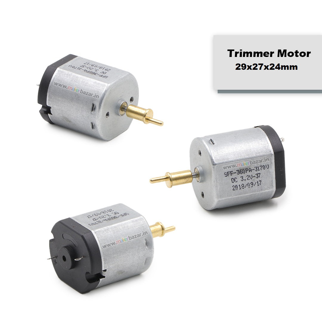 FF-360 Hair Clipper/Trimmer/Shaver DC Motor ~29x27x24mm