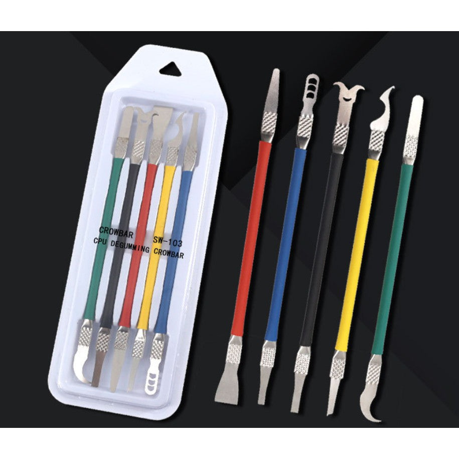 IC Glue Cutting Tool CPU Degumming Crowbar Kit