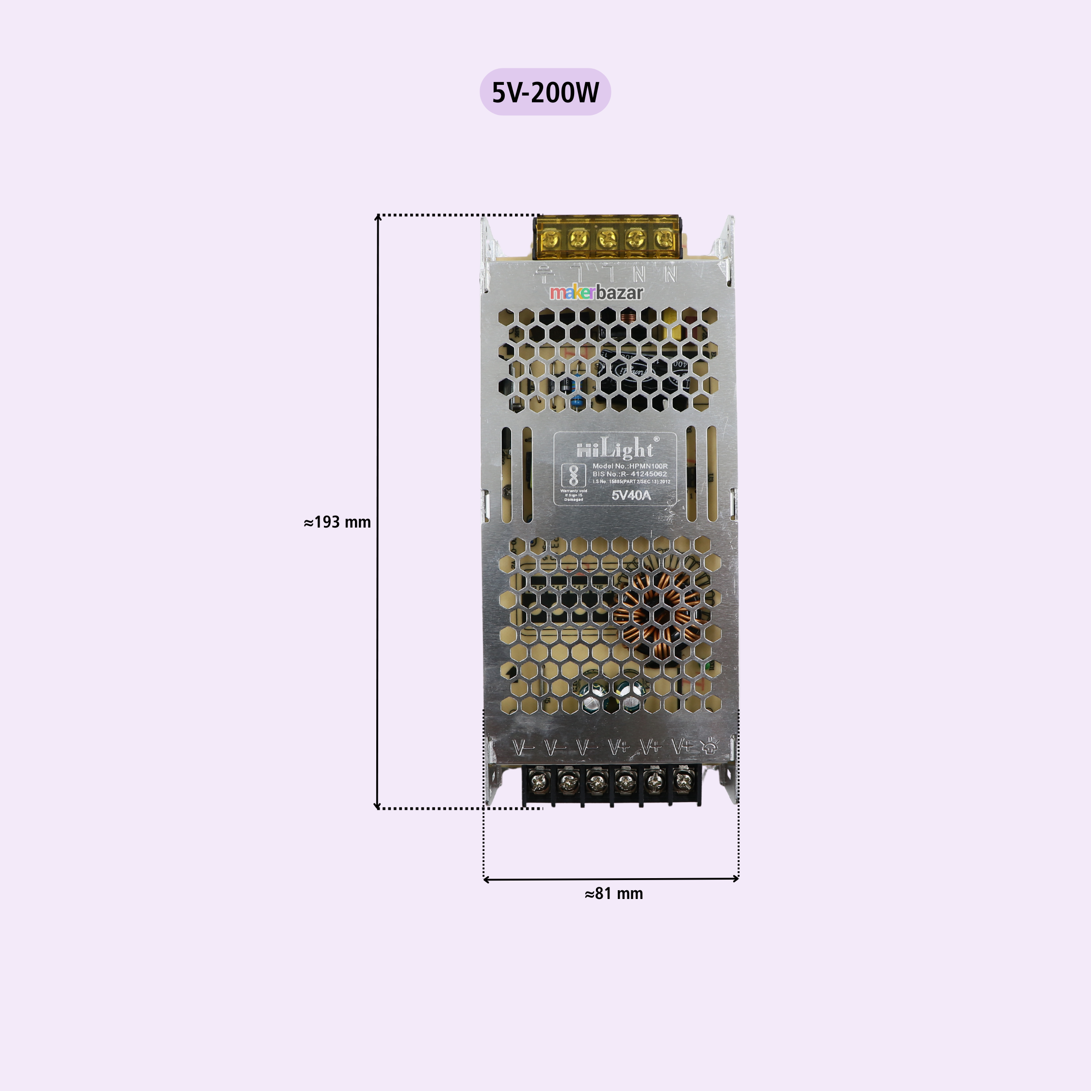 HiLight SMPS: Basic Non-Waterproof NWP Multipurpose Power Supply