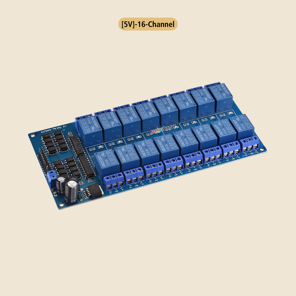 Blue Relay Board Module with Low Level Trigger Optocoupler
