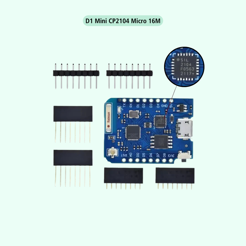 Wemos D1 Mini - IOT ESP8266 Based Development Boards