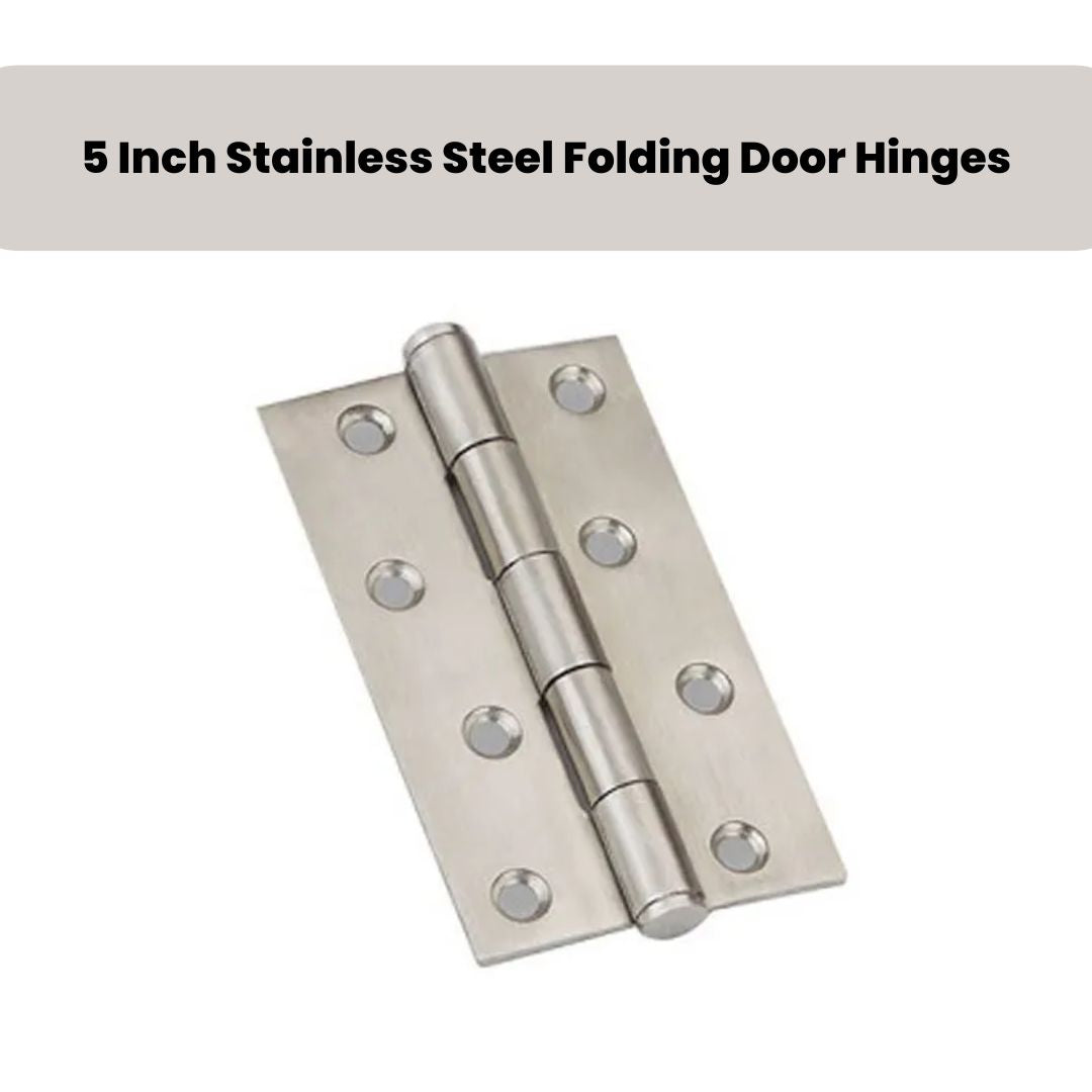 SS Folding Door Butt Hinges