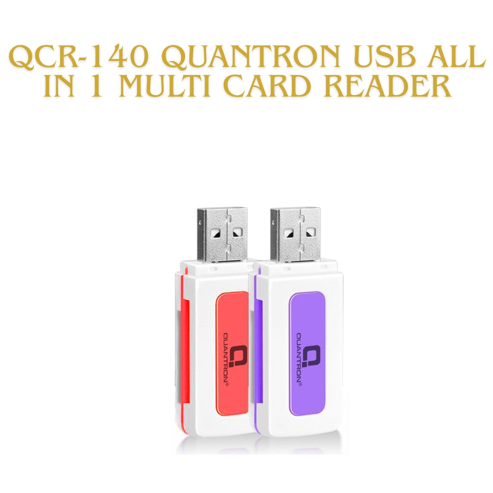Quantron: QCR USB Memory Card Readers for Mobile/Desktop