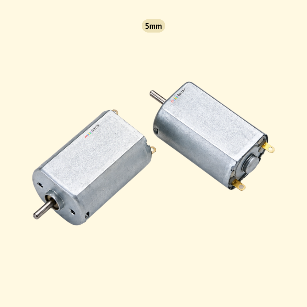 Sealed Metal Body DC Motor 36x20x16mm 3V-6V