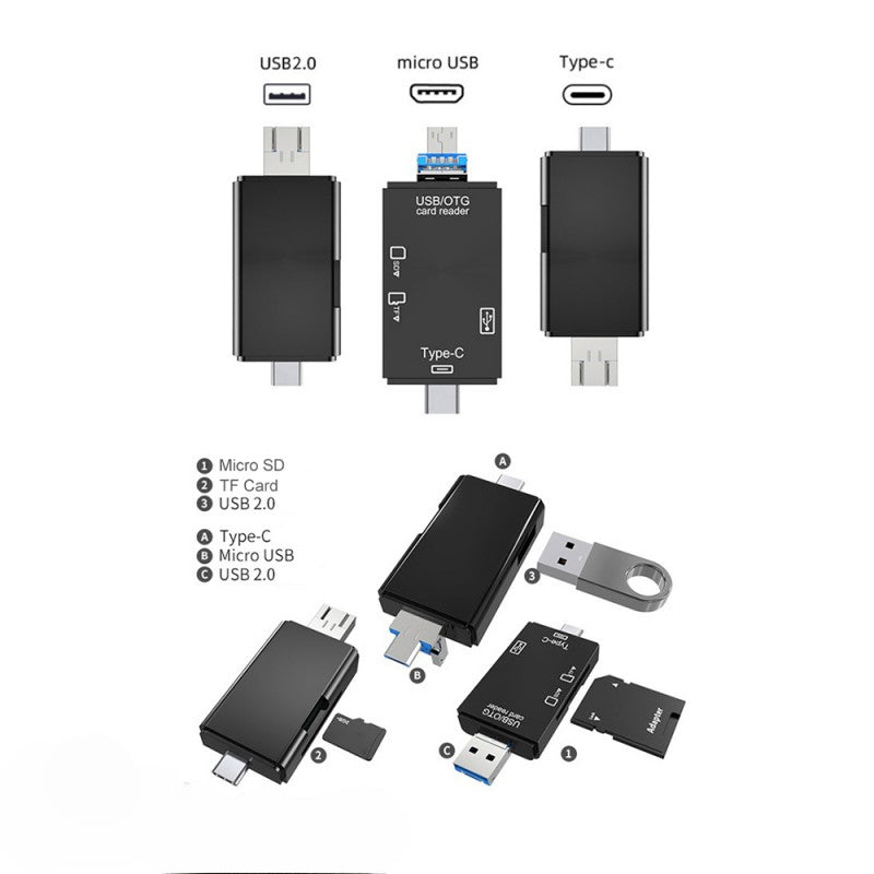 Generic: 3-in-1 SD Card Reader