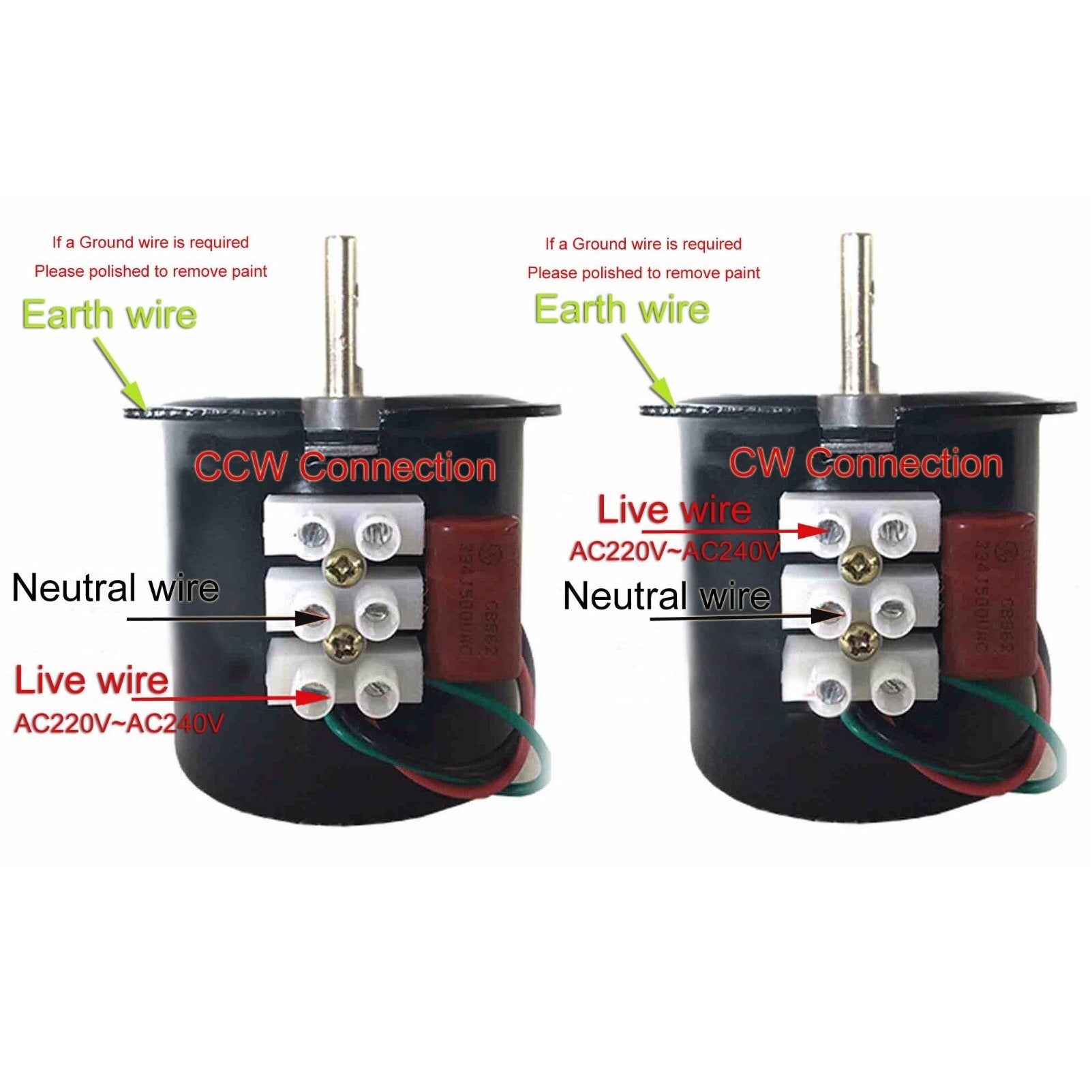 KTYZ Synchronous Gear Incubator Motor