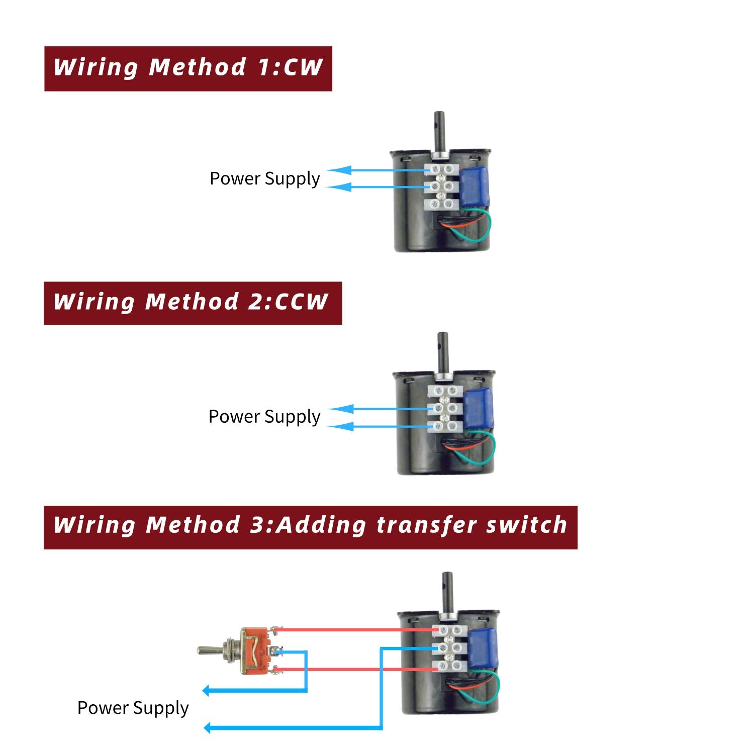 KTYZ Synchronous Gear Incubator Motor