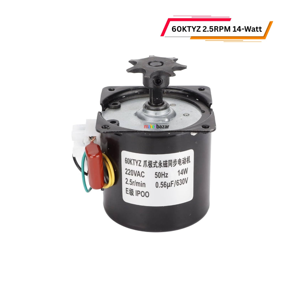 KTYZ Synchronous Gear Incubator Motor