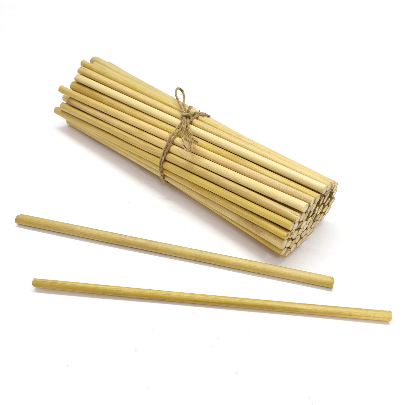 Natural Round Bamboo Sticks