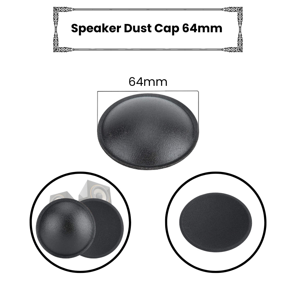 Speaker Dust Cap Subwoofer Paper Dome Coil Cover Caps