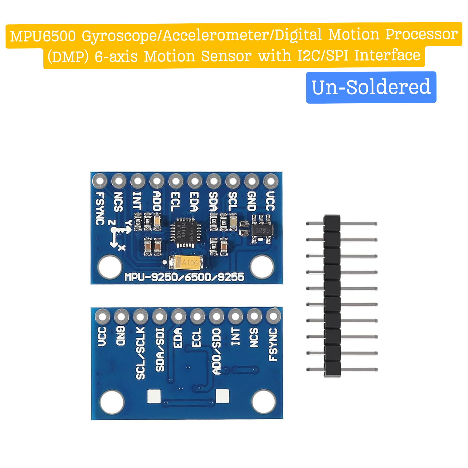 MPU Attitude Gyro Accelerator Magnetometer Sensor Module