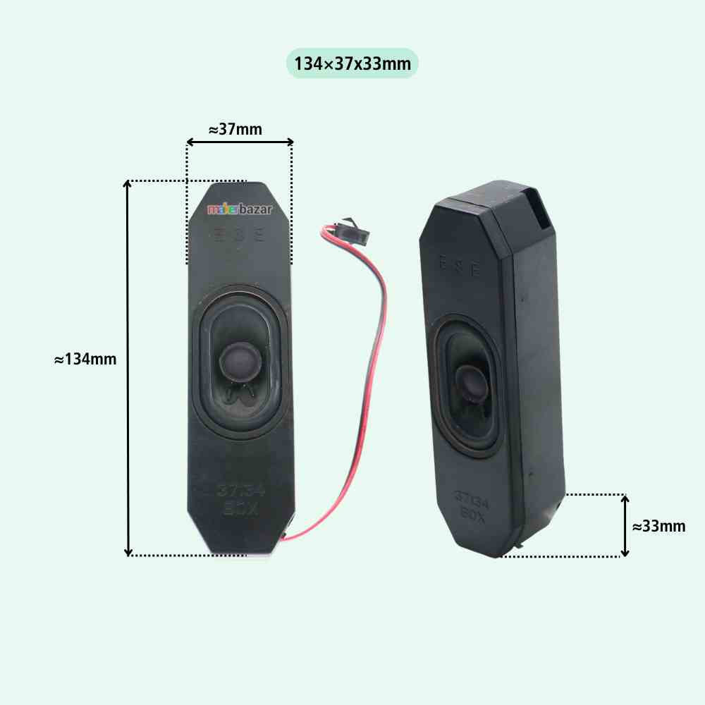 6Ω 10W LED/LCD/OLED LAPTOP & TV Speakers - REFURBISHED