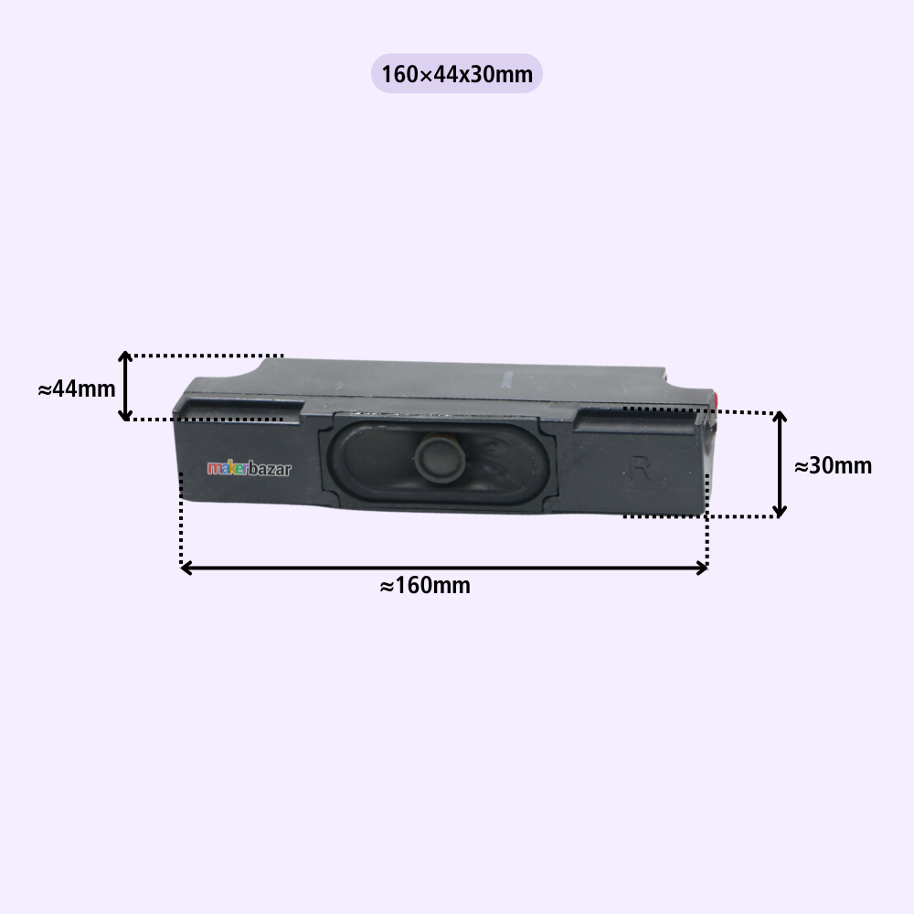 6Ω 10W LED/LCD/OLED LAPTOP & TV Speakers - REFURBISHED