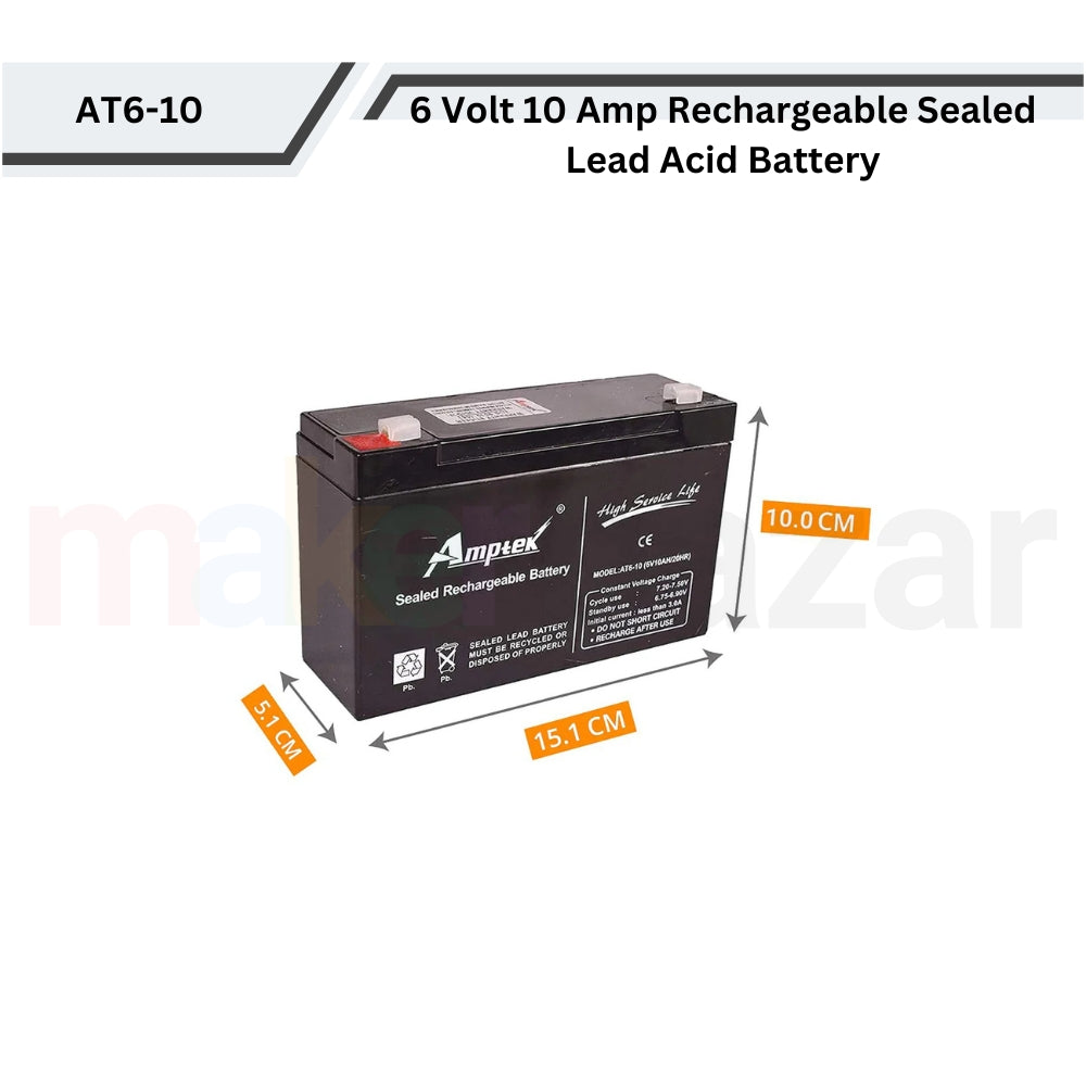 Amptek Sealed Lead Acid Batteries