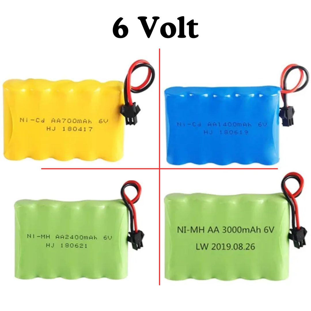 Ni-Cd Rechargeable AA Cells Battery Pack