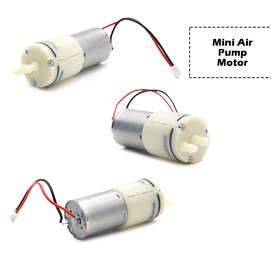 New: RF-370 DC Mini Air Pump Motor Single-Nozzle for Pet Aquarium Tank