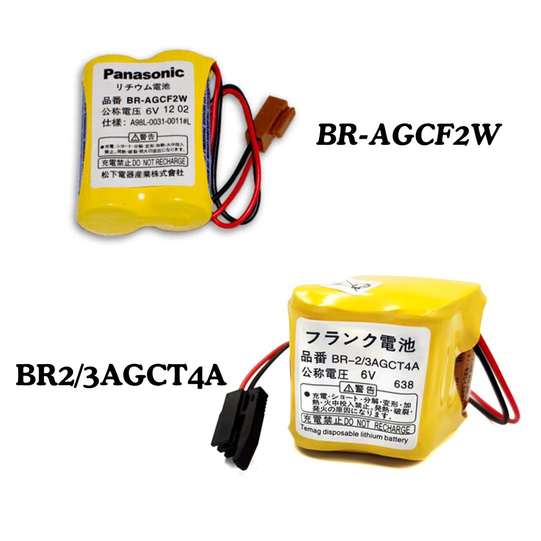 BR-AG 6-Volt Non-Rechargeable Lithium Battery with Connector