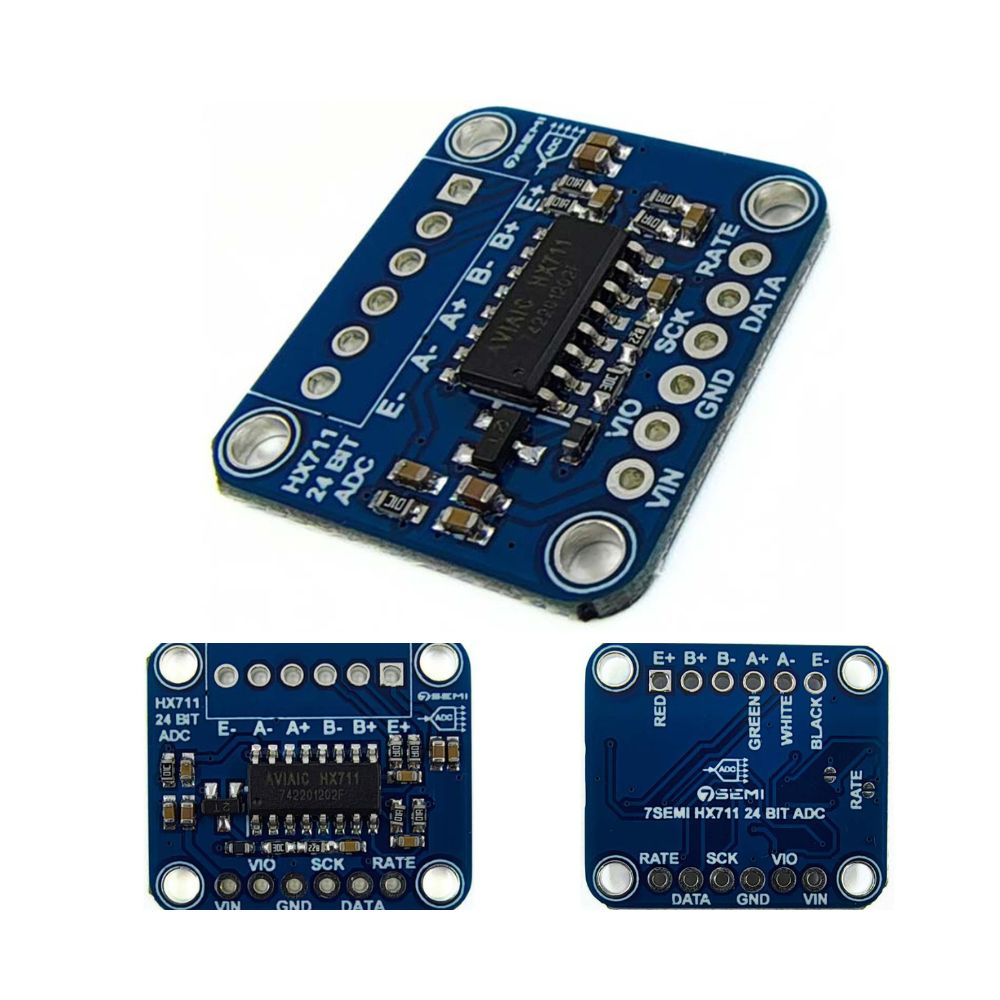 HX711 Load Cell Amplifier Module - 24bit ADC for Weigh Scales