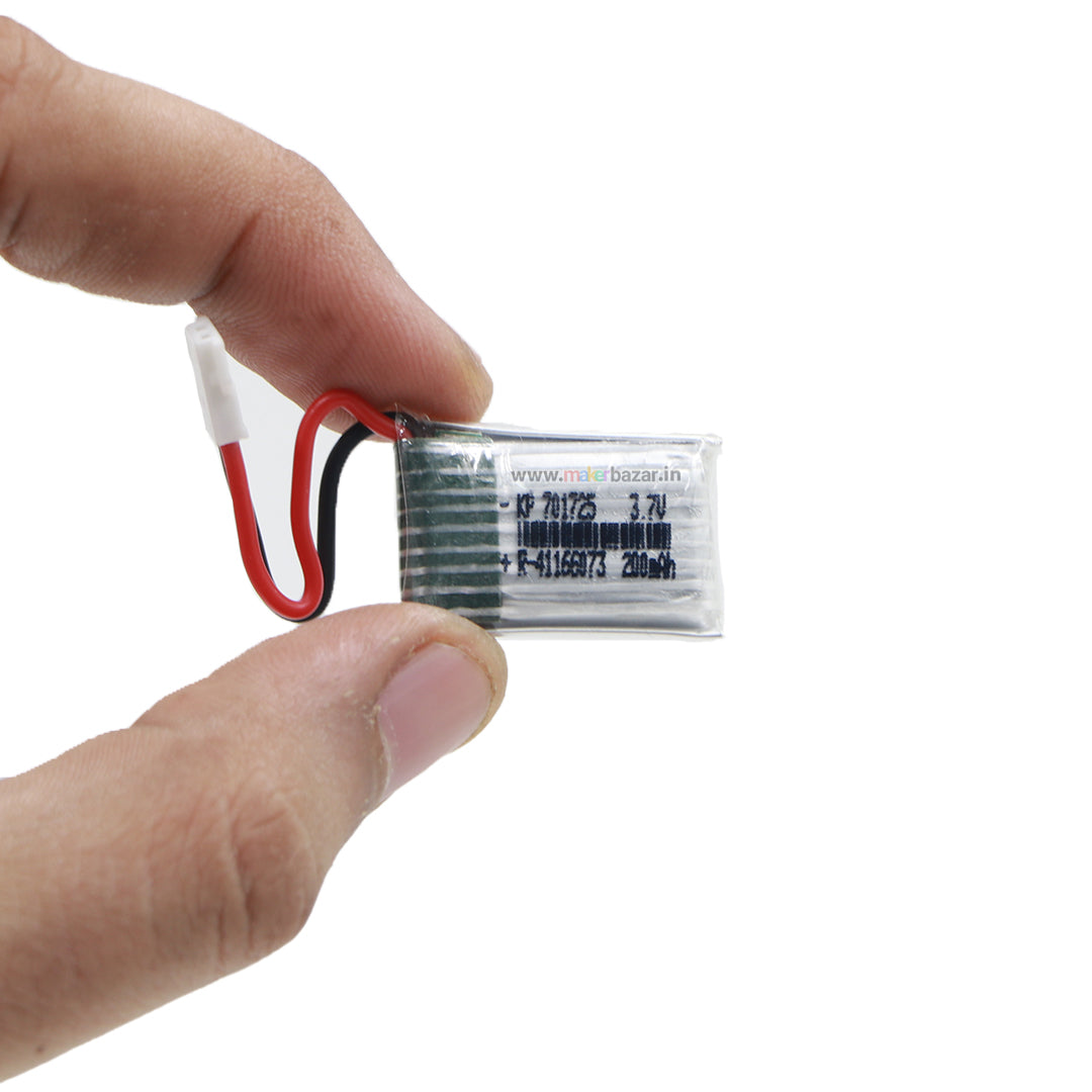 KP: Drone LiPo Batteries 3.7V Rechargeable Battery for Mini RC Aircraft, Quadcopters