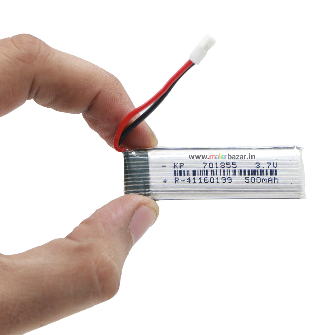 KP: Drone LiPo Batteries 3.7V Rechargeable Battery for Mini RC Aircraft, Quadcopters