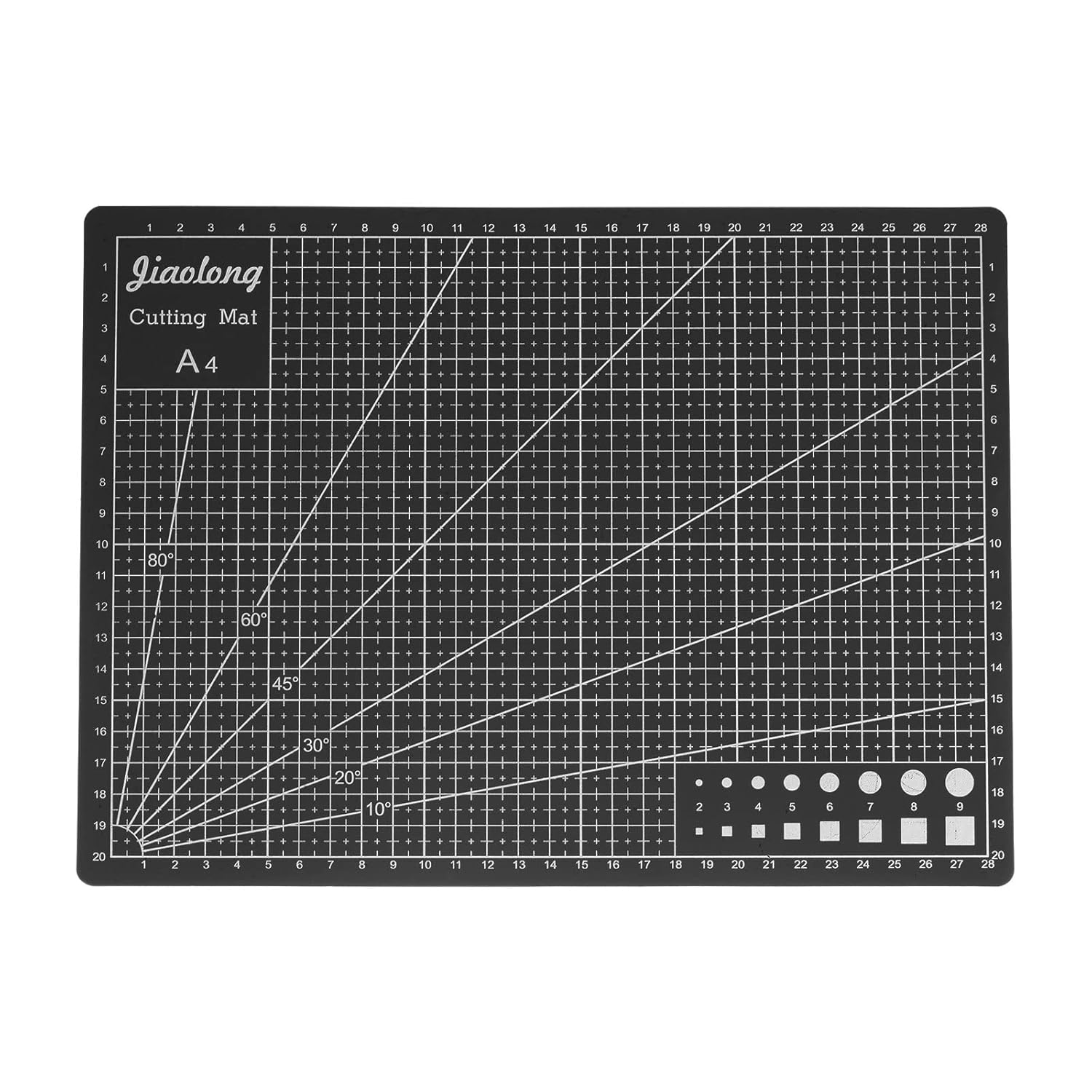 Self-Healing 5-Layered Flexible Cutting Mat Marked with Pattern and Grids