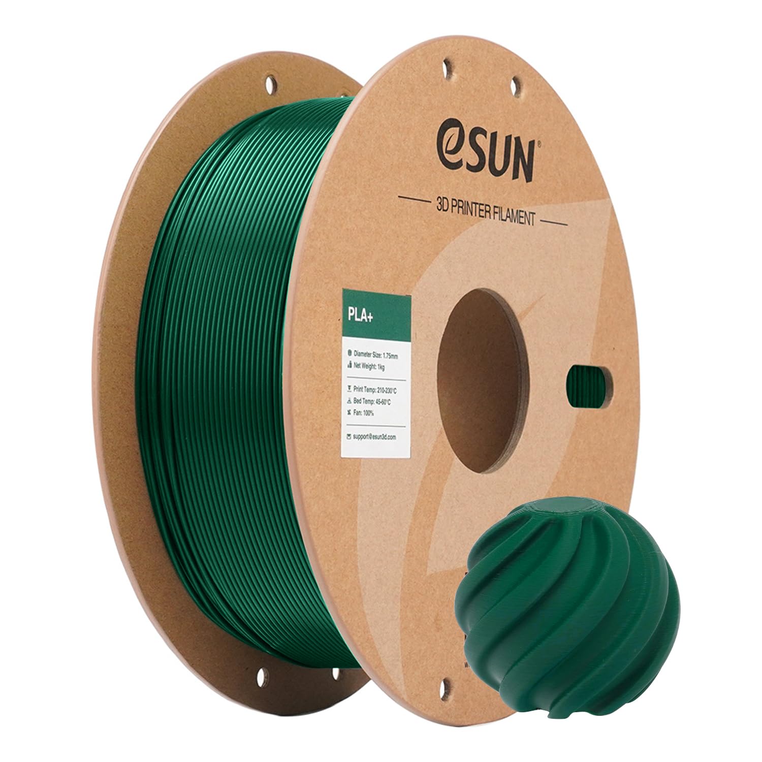 eSun PLA+ 1.75mm 3D Printer Filament 1kg
